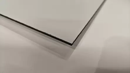 Alumiinikomposiittilevy valkoinen 3mm 600x750mm - Kennolevyt - 0019260 - 1