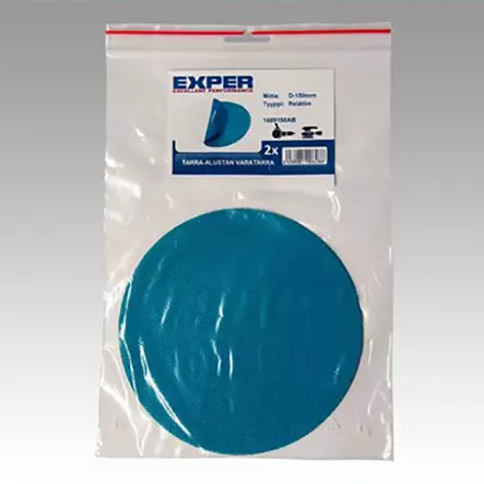 Exper Alustallan vaihtotarra 125mm REIÄTÖN 2kpl - Laikanpitimet ja tukilaikat - 0003640 - 1