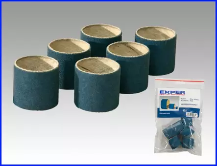 Exper Hiomarengas 25x25mm P40 6kpl zirkoni - Hiomalaikat - 0003580 - 1