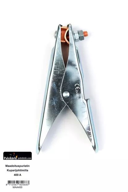 Maadoituspuristin kuparijohtimilla 400 A - Hitsaustarvikkeet - 0001640 - 2