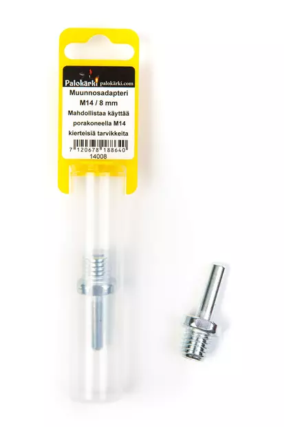 Muunnosadapteri M14 / 8 mm - Laikanpitimet ja tukilaikat - 0001660 - 2