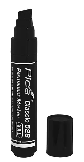 Pica Merkintätussi viisto musta 4-12mm - Merkkauskynät ja tussit - 0022320 - 1