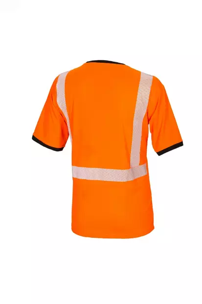 Priha Huomiovärinen T-paita tekninen oranssi Lk.2 S - Työtakit ja paidat - 0016010 - 2