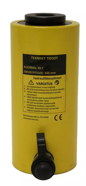 Reikäsylinteri 20T/100mm - Hallitunkit ja pullotunkit - 0017130 - 1