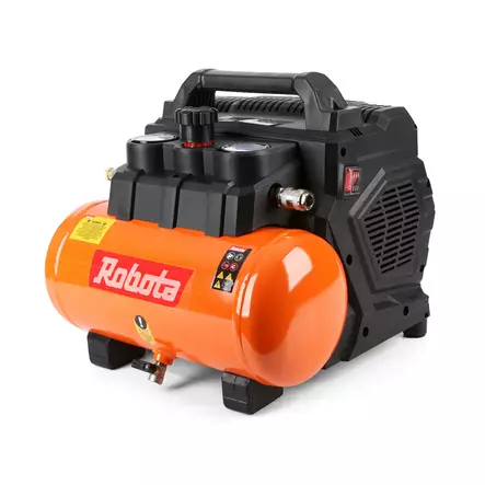 Robota Akkukompressori 6L DC-K618V 0,55Hp hiljainen - Muut akkutyökalut - 0021750 - 1