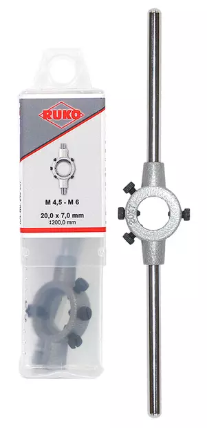 Ruko Kierreleuanväännin M4,5-M6 - Kierrepakat, kierretapit ja vääntimet - 0006210 - 1