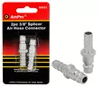 Ampro PI liitin 3/8" karalla 2kpl - Paineilmaliittimet - 0006260 - 1