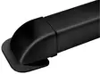 Asennuskanavan kulmaläpivienti 80x60 musta - Johtokourut ja suojaputket - 0021310 - 1