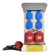 Työmaa-alakeskus 2x16A+4schuko - Työmaakeskukset - 0019310 - 1