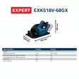 Bosch Expert Akkupyörösaha runko EXKS18V-68GX + L-Boxx - Akkupyörösahat ja -käsisirkkelit - 0021670 - 6