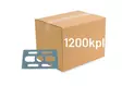Elementin asennuspala 50x80mm x 2mm 1200kpl - Raudoitus, valu - 0015110 - 1