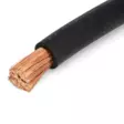 Hitsauskaapeli 10mm2 musta 1m - Akkukaapelit ja -kengät - 0012910 - 1