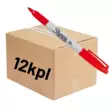 Huopakynä Sharpie F permanent, punainen 12kpl (LTK) - Merkkauskynät ja tussit - 0019290 - 1