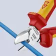 Knipex Sivuleikkuri 160mm VDE 1000V - Sivuleikkurit - 0005830 - 3