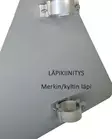 Kyltin/merkin Alumiinikiinnitin 60mm, läpikiinnitys - Kylttien kiinnitystarvikkeet - 0015250 - 2