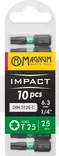 Magnum Kärki Impact 10kpl T20 25mm - Ruuvauskärjet - 0016440 - 3