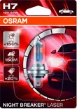 Osram Night Breaker Laser +150% 12V H7 polttimo H7 55W - Autopolttimot - 0008170 - 1