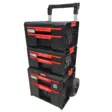 Qbrick System PRO Pakkitorni renkailla ja 6-laatikolla - Työkalupakit - 0020410 - 1