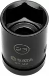 Sata Voimahylsysarja ohutseinämä 1/2", 10-24mm, 14-os. - Kone- ja voimahylsysarjat - 0020060 - 4