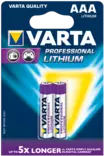 Varta Lithium paristo AAA 2kpl - Alkaliparistot - 0012680 - 1
