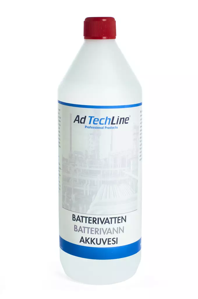 Ad Techline Akkuvesi 1L - Akkuvedet ja akkuhapot - 0019610 - 1