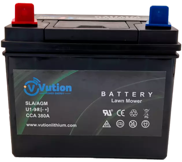 Akku/24Ah/380A 195x130x180/+- - Pienkoneakut - 0021260 - 1