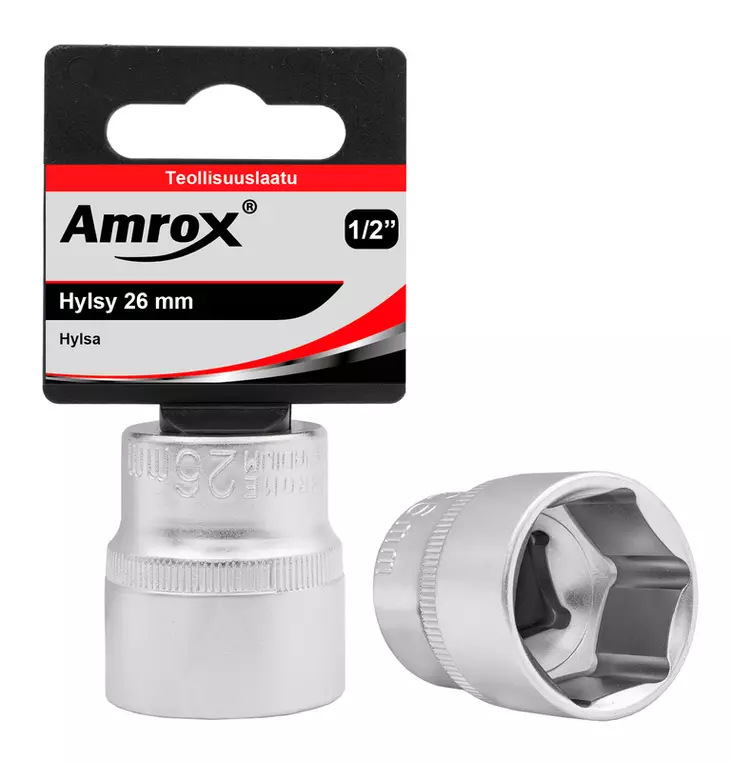 Amrox hylsy 1/2" 8mm - Hylsyt - 0005360 - 1