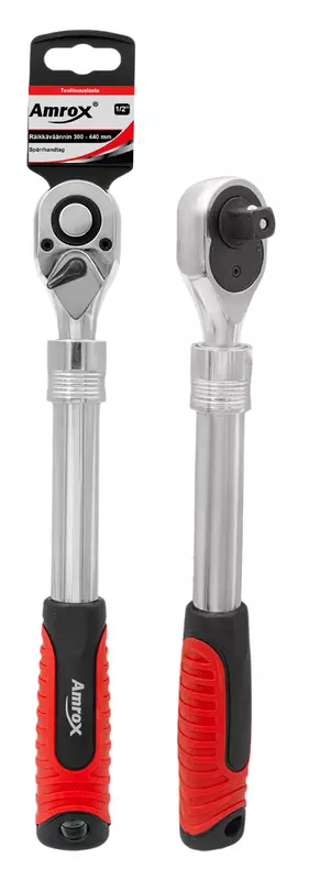 Amrox räikkäväännin 1/2" 300-440mm - Raikkävääntimet ja nivelvääntimet - 0005670 - 1