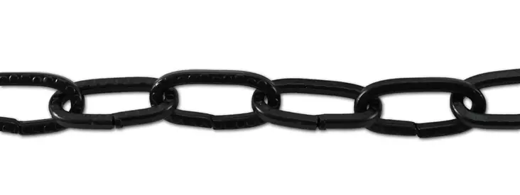 Arctic Marine Koristeketju 2,5m, musta - Kettingit ja ketjutarvikkeet - 0004540 - 1