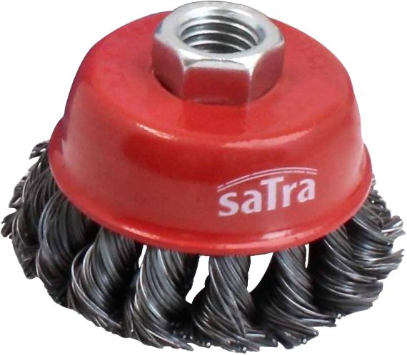 Asta M14 kuppiteräsharja punottu 65mm 12500rpm - Koneteräsharjat - 0017310 - 1