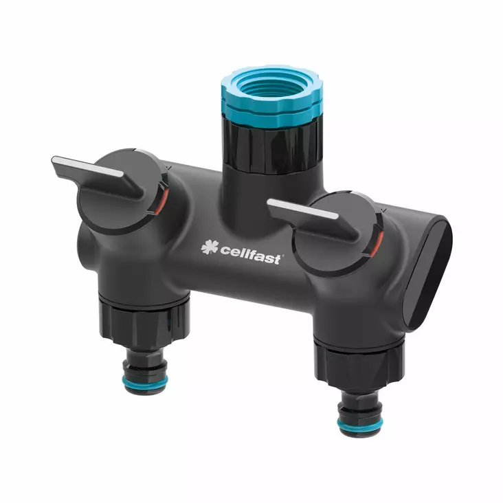 Cellfast Ergo Jakotukki 2-osainen - Liittimet puutarhaletkuille - 0010400 - 1