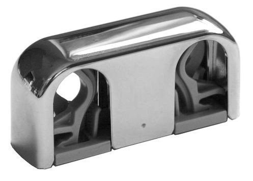 E-P putkikannake 2-os 10-16mm valkoinen 2kpl - LVI- kiinnitystarvikkeet - 0004750 - 1