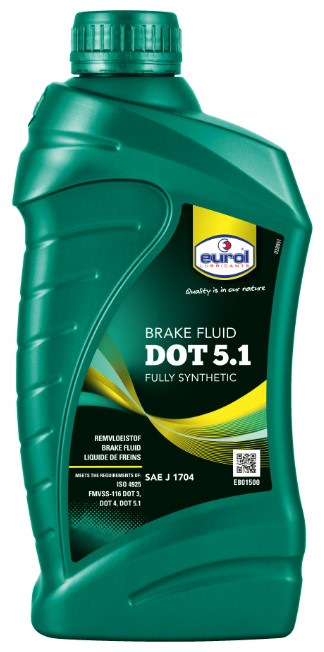 Eurol jarru- ja kytkinneste 500ml DOT 5.1 - Jarrunesteet - 0012690 - 1