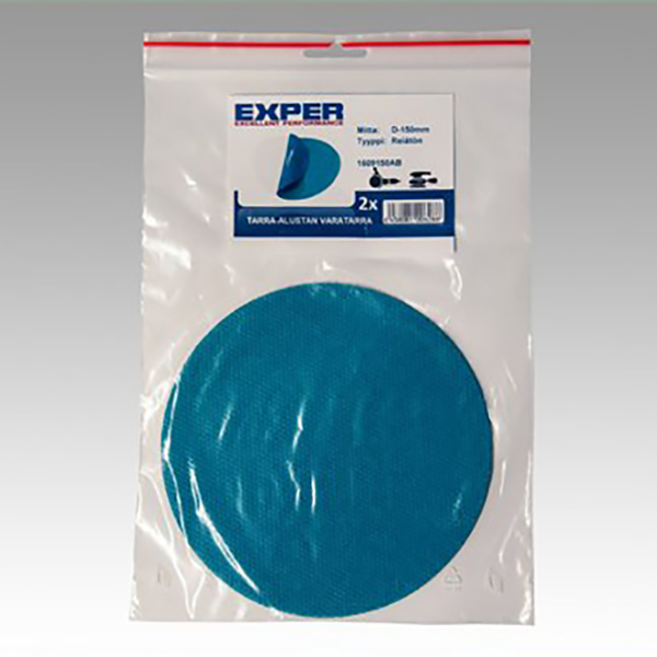 Exper Alustallan vaihtotarra 125mm REIÄTÖN 2kpl - Laikanpitimet ja tukilaikat - 0003640 - 1