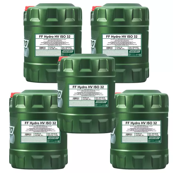 Fanfaro Hydrauliikkaöljy HV ISO 32 100L Longlife - Hydrauliöljyt - 0019480 - 1