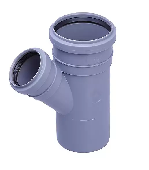 Haarayhde Y-haara 75/50 - 75mm viemäriosat - 0015010 - 2