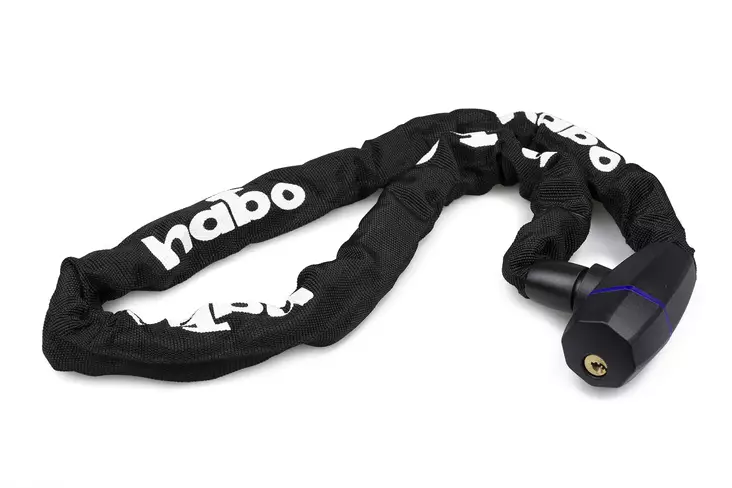 Habo Ketjulukko kangassuojalla 100cm - Vaijerilukot - 0017820 - 1