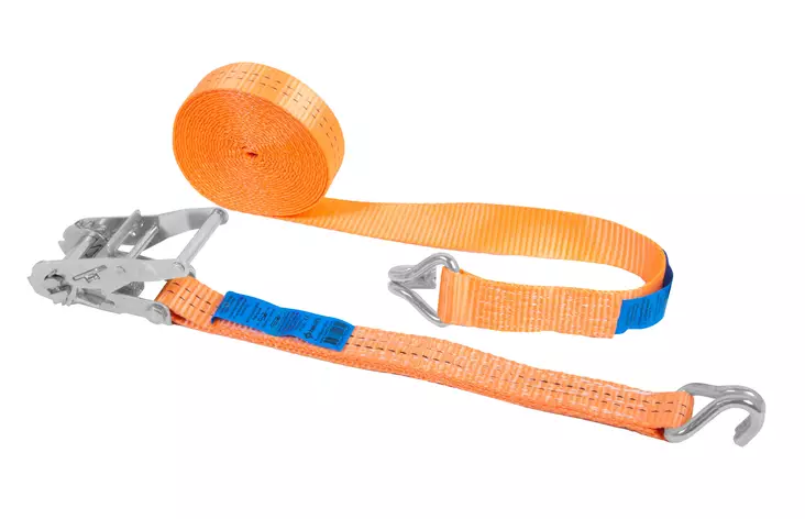 Haklift kuormaliina 6m 2,5t nauha 35mm oranssi - Pikalukkovyöt ja sidontavälineet - 0003380 - 1