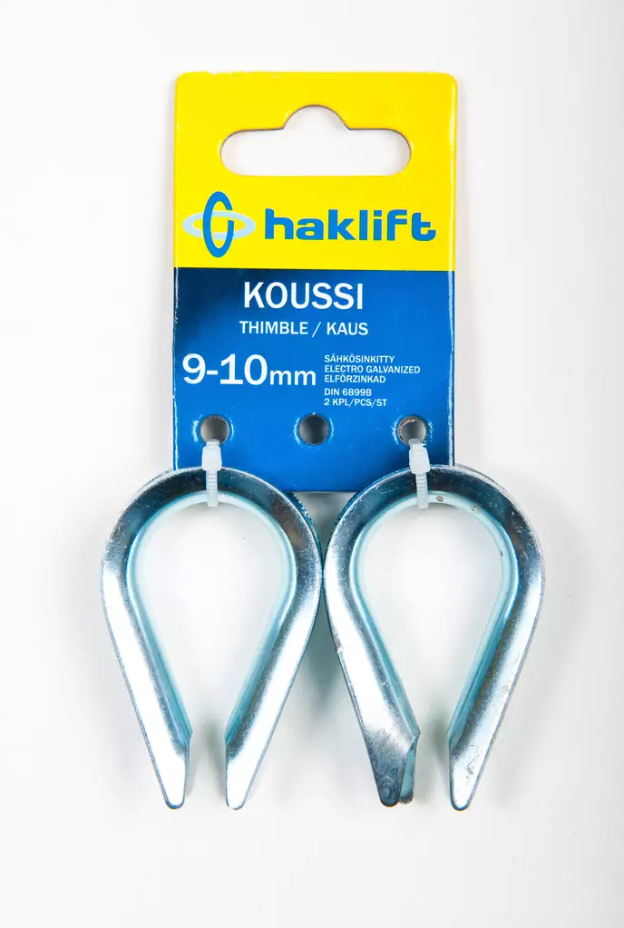 Haklift vaijerikoussi 9/10mm 2kpl - Vaijerit ja vaijeritarvikkeet - 0003330 - 1