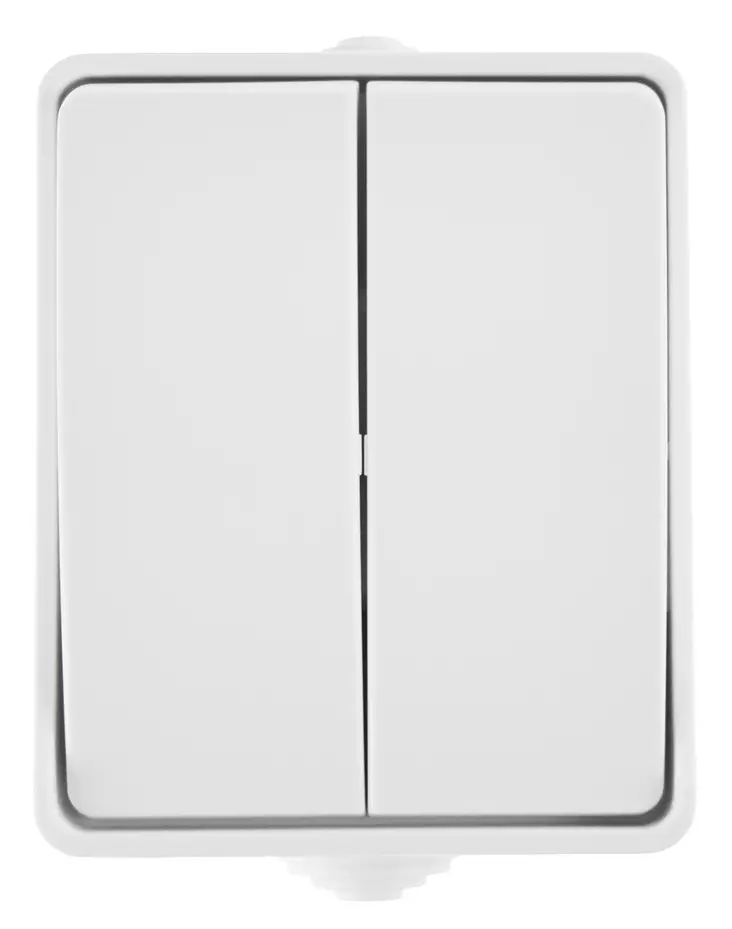 Harju Lumi pintakytkin 5 IP44 - Pinta-asennus rasiat ja kytkimet - 0009910 - 1