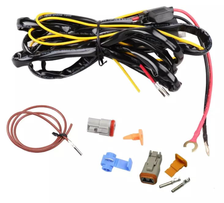 Heed Deutsch DT-2/DT-3 relejohtosarja yhdelle lisävalolle - Johdot ja asennustarvikkeet - 0019070 - 1