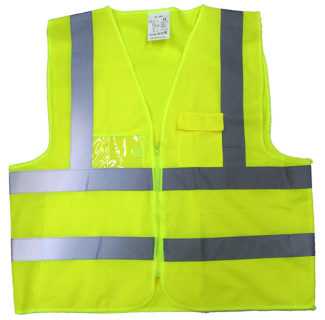 Huomioliivi keltainen vetoketjulla M - Työtakit ja paidat - 0002690 - 1