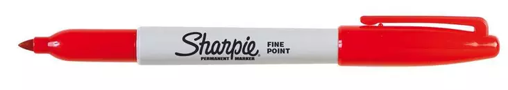 Huopakynä Sharpie F permanent, punainen - Merkkauskynät ja tussit - 0005180 - 1