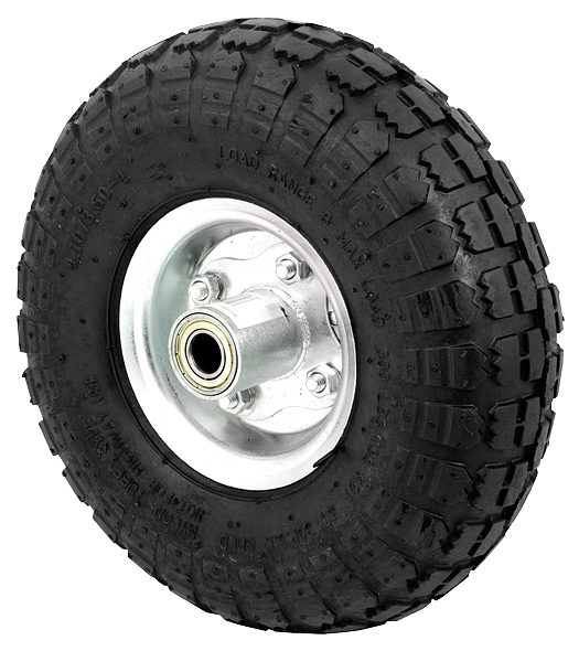 Ilmakumipyörä 4.10/3.50-4/16mm metalli - Ilmakumipyörät - 0006320 - 1