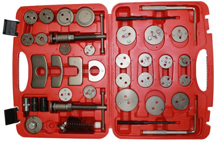 Jarrusatulan mäntätyökalusarja 40-os. - Jarrutyökalut - 0006490 - 1