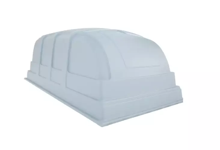 Jaxal kuomu 3320x1570x1000 harmaa - Peräkärryt - 0018100 - 1