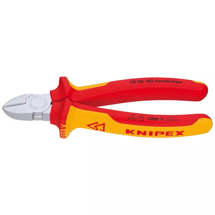 Knipex Sivuleikkuri 160mm VDE 1000V - Sivuleikkurit - 0005830 - 1
