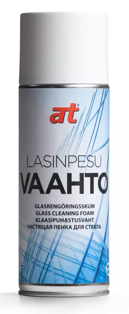 AT Lasinpesuvaahto 400ml - Puhdistussprayt - 0000490 - 1