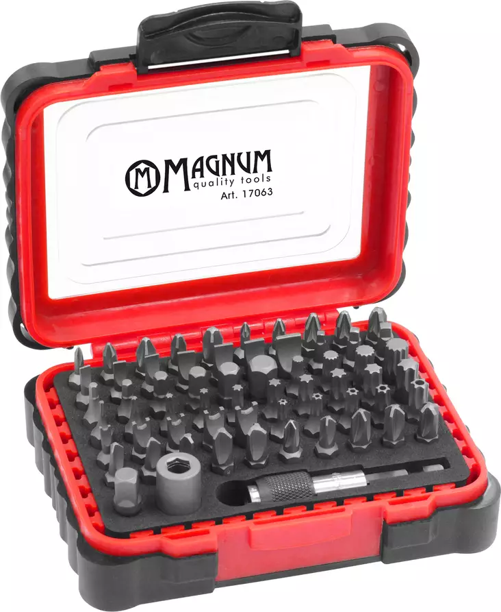 Magnum Kärkisarja 63-osainen - Ruuvauskärkisarjat - 0001050 - 1