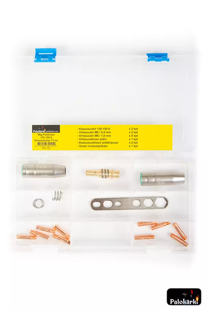 Mig-Polttimen 130-150 A Varaosasarja 17 -os. - Hitsauslaitteiden tarvikkeet - 0017830 - 1